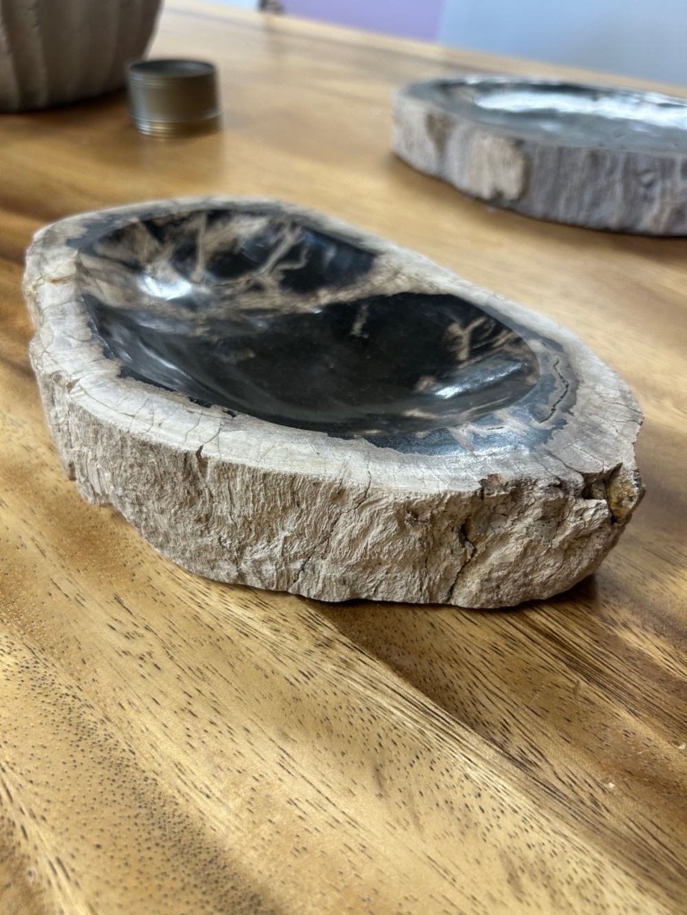 Petrified Wood Decorative Bowl - Picture 17 of 17